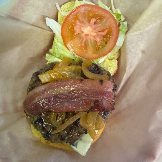 Black & Bleu Burger.