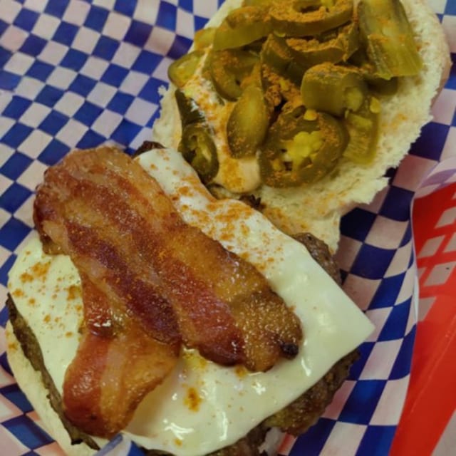 Hell to Pay Burger.