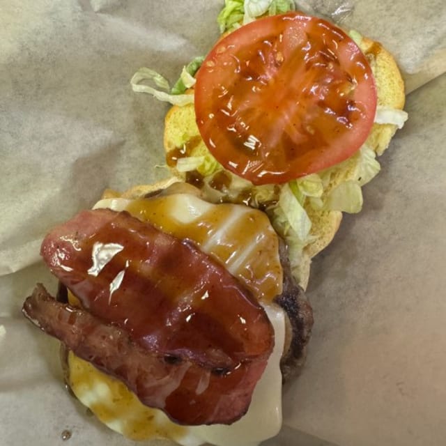 Bourbon Bacon Burger.